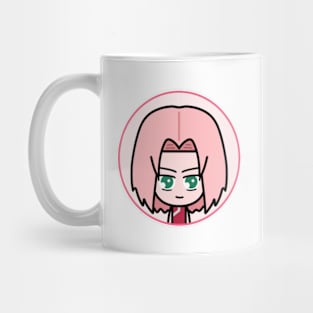 Sakura Haruno Naruto Chibi Anime Art T-Shirt Mug